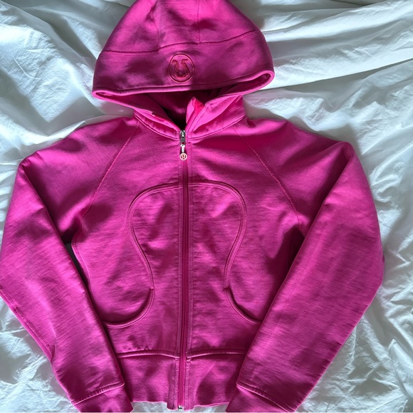 lululemon athletica Sweaters - Lululemon Pink Zip Hoodie